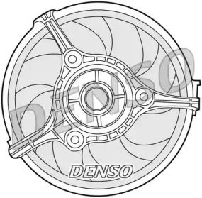 Вентилятор охолодження радіатора на Audi A6 C4 Denso DER02002.