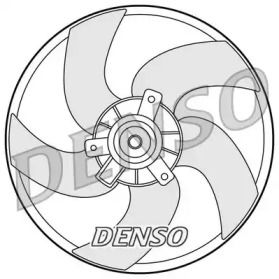 Вентилятор охлаждения радиатора на Peugeot 206  Denso DER21011.