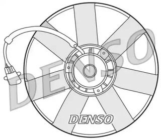 Вентилятор охолодження радіатора на Skoda Octavia Tour  Denso DER32002.