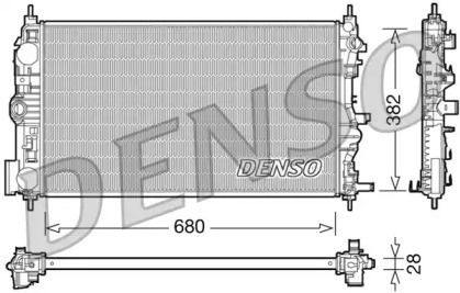 Радіатор охолодження двигуна Denso DRM15005.