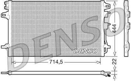 Радиатор кондиционера Denso DCN06005.