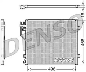 Радиатор кондиционера Denso DCN06010.