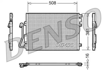 Радіатор кондиціонера Denso DCN37001.