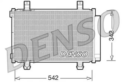 Радіатор кондиціонера на Opel Agila  Denso DCN47005.