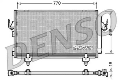 Радиатор кондиционера Denso DCN50031.