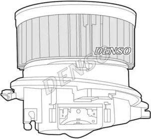 Вентилятор пічки на Пежо 306  Denso DEA21007.