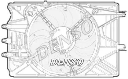 Вентилятор охолодження радіатора Denso DER09070.