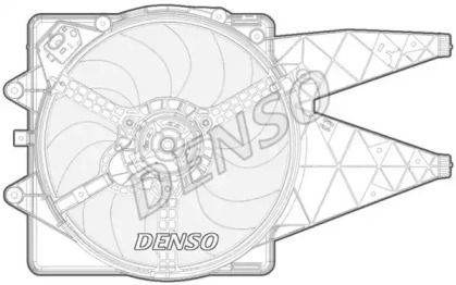 Вентилятор охлаждения радиатора Denso DER09092.