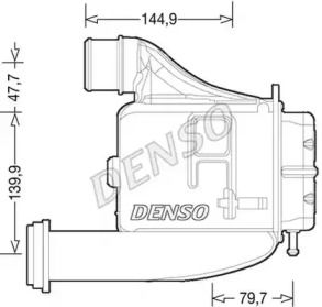 Интеркулер на Ивеко Дейли  Denso DIT12006.