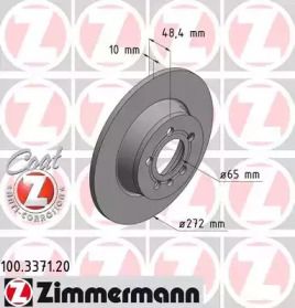 Тормозной диск Otto Zimmermann 100.3371.20.