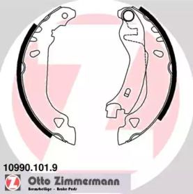 Барабанні гальмівні колодки Otto Zimmermann 10990.101.9.
