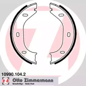 Тормозные колодки ручника на Альфа Ромео Джульетта  Otto Zimmermann 10990.104.2.