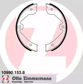 Гальмівні колодки ручника Otto Zimmermann 10990.153.8.