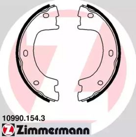 Тормозные колодки ручника Otto Zimmermann 10990.154.3.