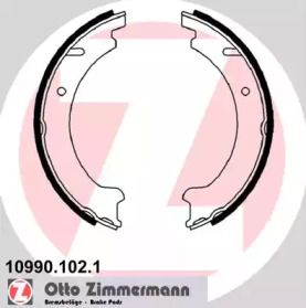 Тормозные колодки ручника на Вольво С70  Otto Zimmermann 10990.102.1.