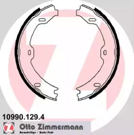 Тормозные колодки ручника на Mercedes-Benz E320 Otto Zimmermann 10990.129.4.