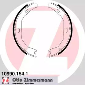 Тормозные колодки ручника на Мерседес E320 Otto Zimmermann 10990.154.1.