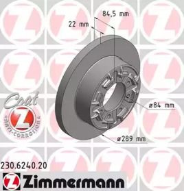 Гальмівний диск Otto Zimmermann 230.6240.20.