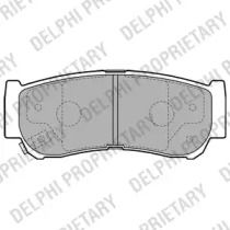 Гальмівні колодки Delphi LP2049.