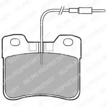 Тормозные колодки Delphi LP563.