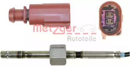 Датчик температуры выхлопных газов на Volkswagen Crafter  Metzger 0894104.