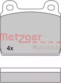Передние тормозные колодки Metzger 1170370.