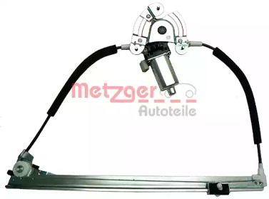 Передний правый стеклоподъемник на Renault Megane 1 Metzger 2160137.