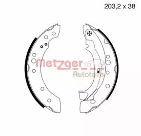 Барабанные тормозные колодки Metzger MG 961.