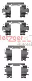 Скобы тормозных колодок на Хонда Интегра  Metzger 109-1257.