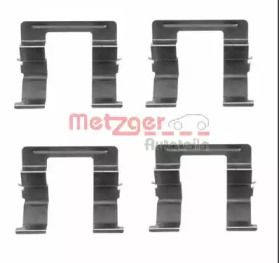 Скоби гальмівних колодок на Mazda 6 GG Metzger 109-1605.