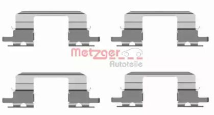 Скоби гальмівних колодок на Subaru Impreza  Metzger 109-1672.