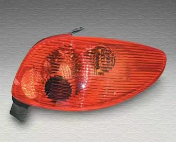 Задний правый фонарь на Peugeot 206  Magneti Marelli 714025630801.