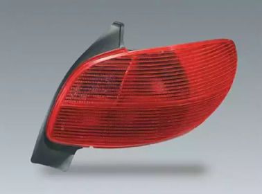 Задний правый фонарь на Peugeot 206  Magneti Marelli 714025310801.