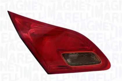 Задний правый фонарь на Opel Astra J Magneti Marelli 714021641803.
