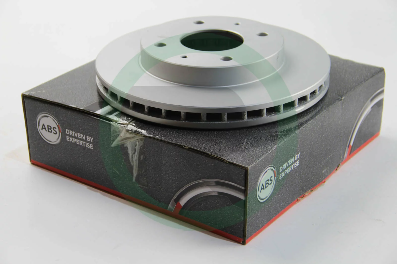 Вентилируемый тормозной диск на Mitsubishi Carisma  A.B.S. 16590.