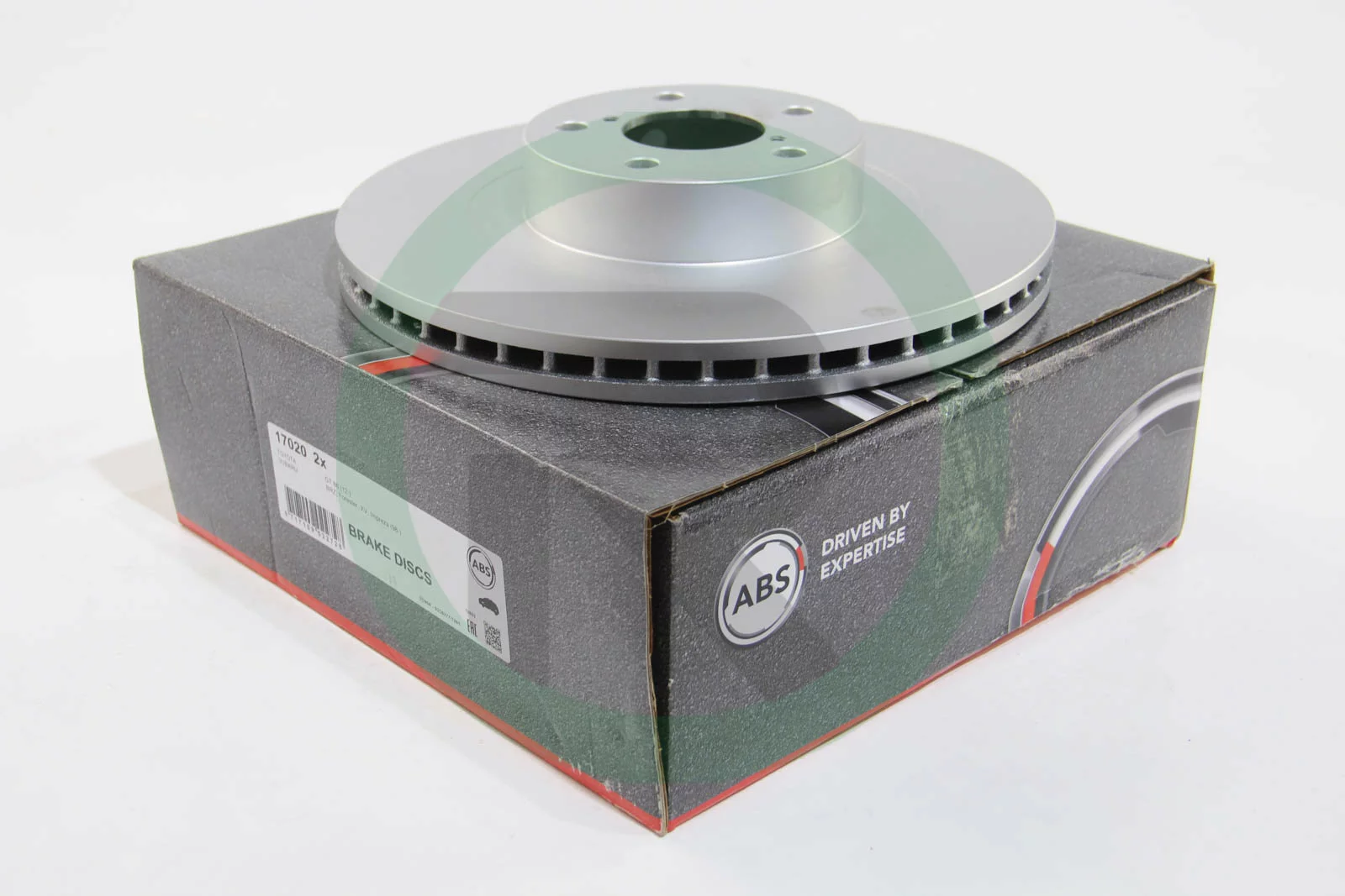 Вентильований гальмівний диск на Тайота ГТ86  A.B.S. 17020.