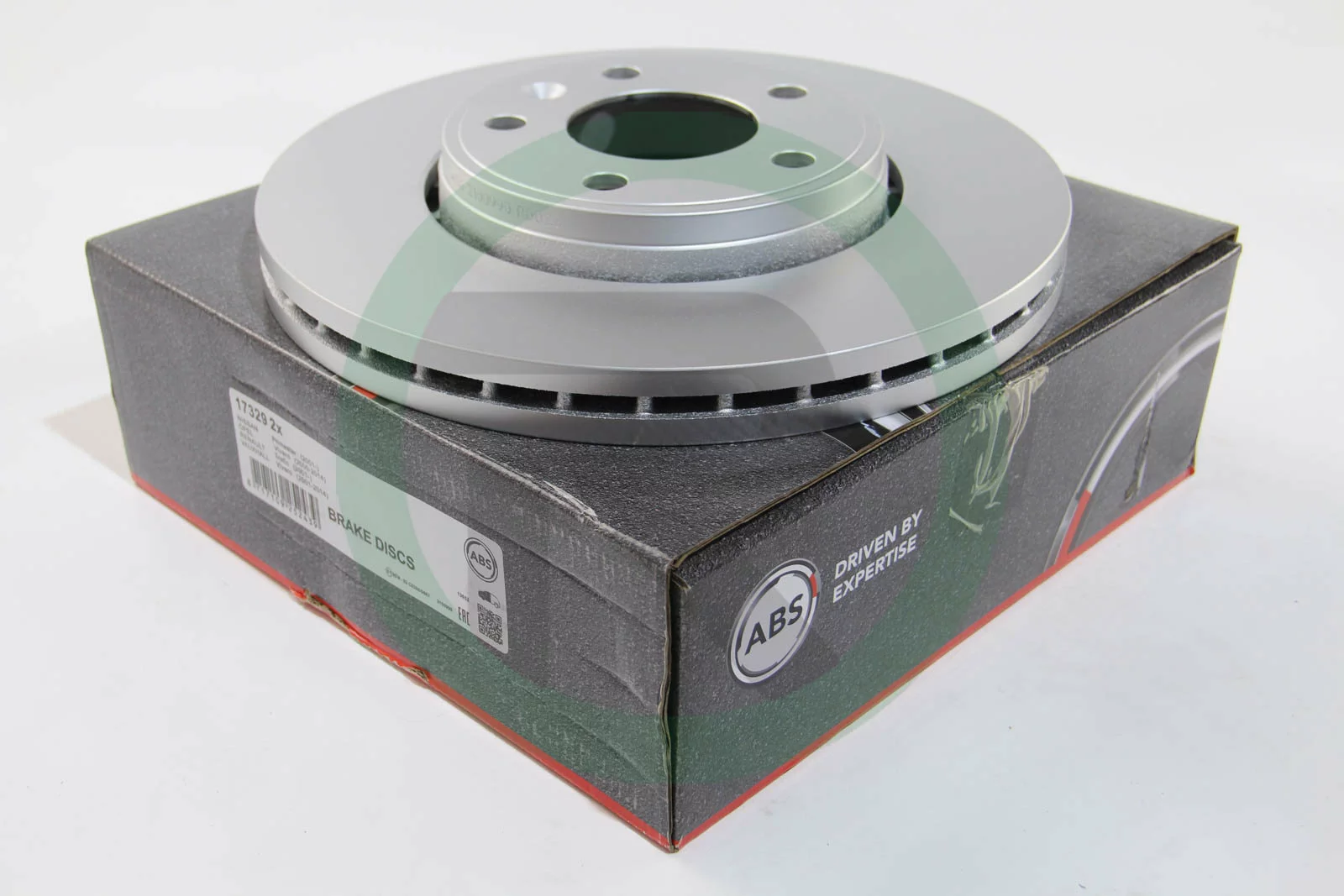 Вентилируемый тормозной диск на Nissan Primastar  A.B.S. 17329.