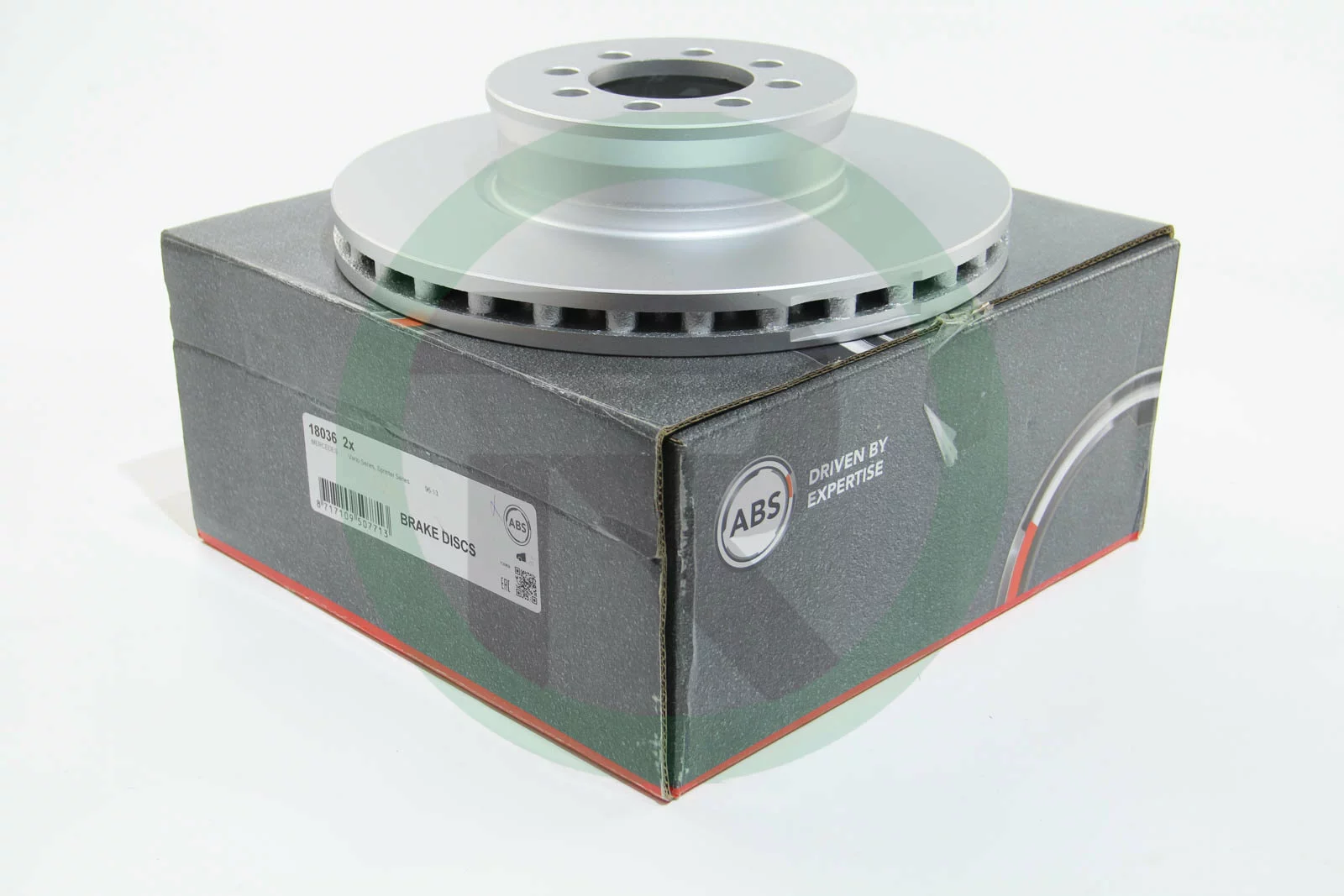 Вентилируемый тормозной диск A.B.S. 18036.