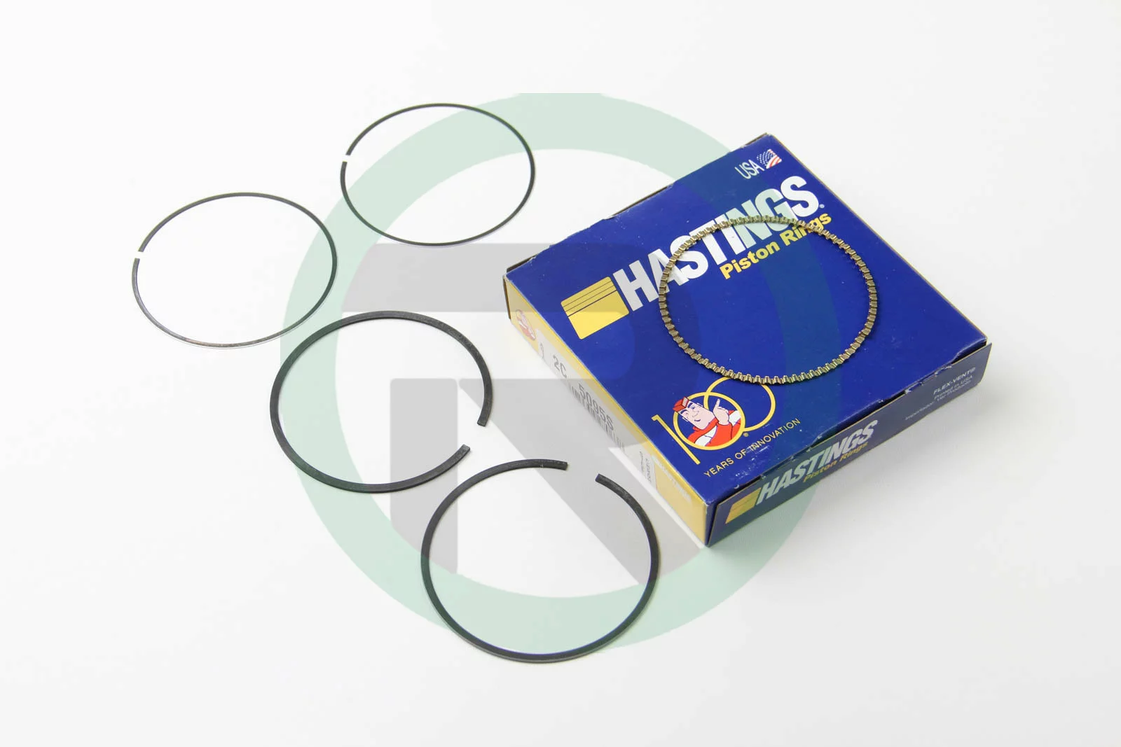 Комплект поршневых колец на Фольксваген Пассат  Hastings Piston Ring 2C5095S.