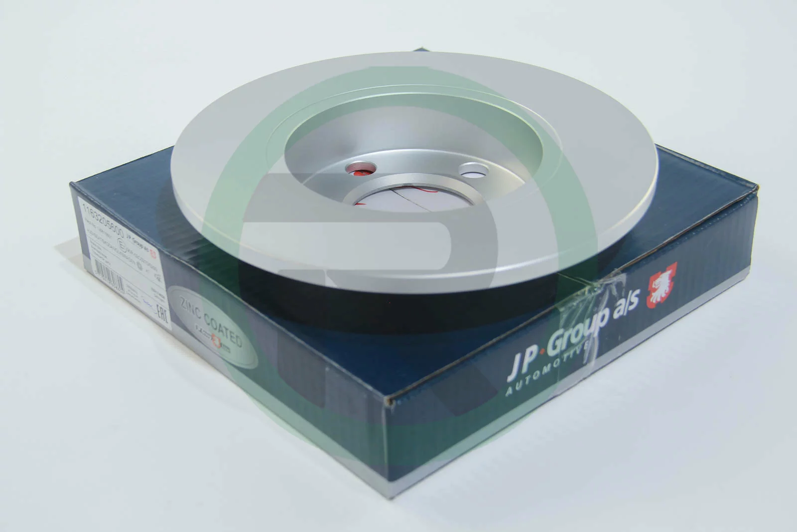 Задний тормозной диск на Seat Leon  JP Group 1163205600.
