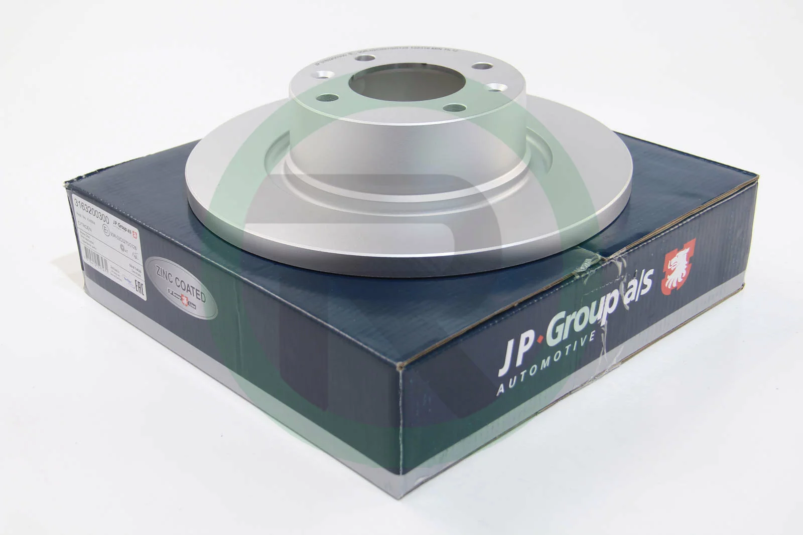 Задній гальмівний диск JP Group 3163200300.