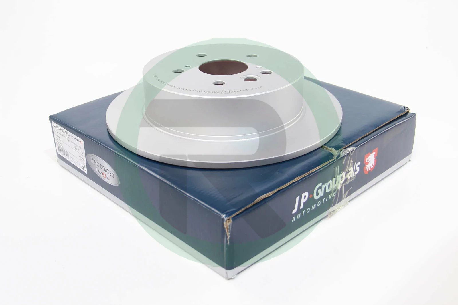 Задній гальмівний диск на Тайота Рав4  JP Group 4863200400.