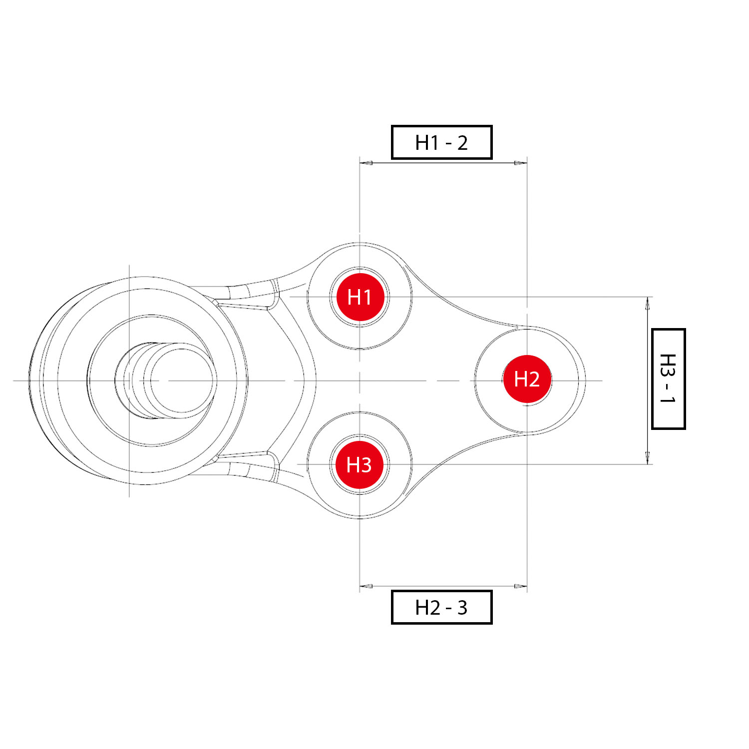 Передня нижня кульова опора на Toyota Sienna  CTR CBT-39.