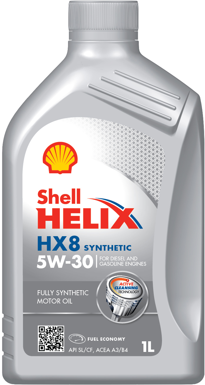 Моторное масло HELIX HX8 SYNTHETIC 5W-30 1 л на Опель Кадет  Shell HELIXHX85W301L.