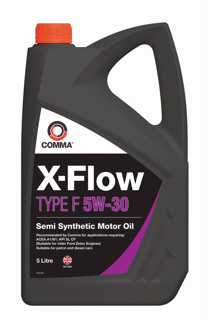 Моторне масло X-FLOW TYPE F 5W-30 5 л на Лексус Ес  Comma XFF5L.