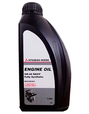 Моторное масло ENGINE OIL 5W-40 1 л на BMW 318 Mitsubishi MZ320361.