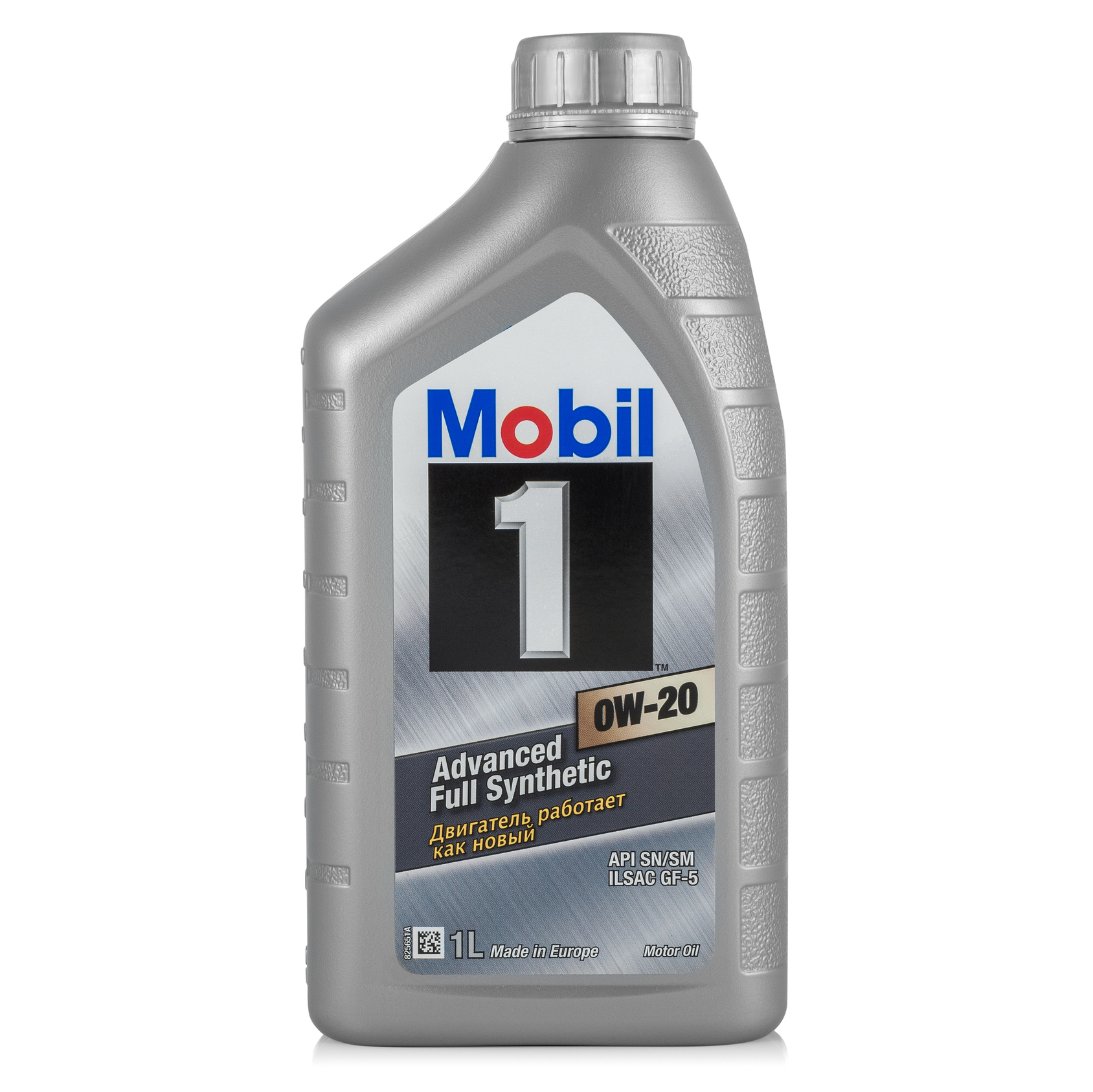 Моторное масло 1 0W-20 1 л на Рено Сценик 3 Mobil MOBIL10W201L.