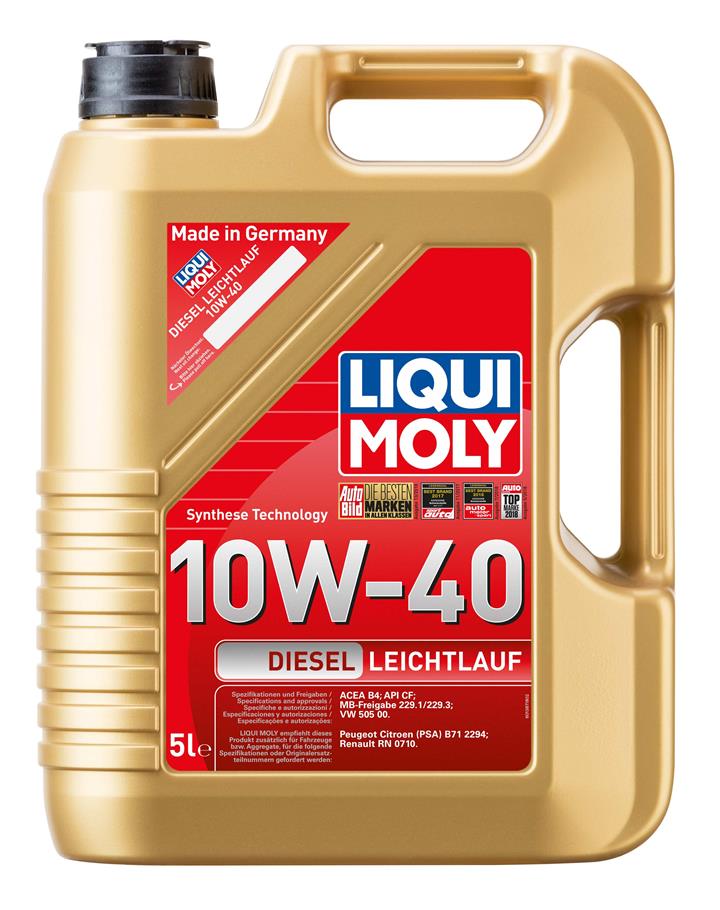 Моторне масло DIESEL LEICHTLAUF 10W-40 5 л Liqui Moly 8034.