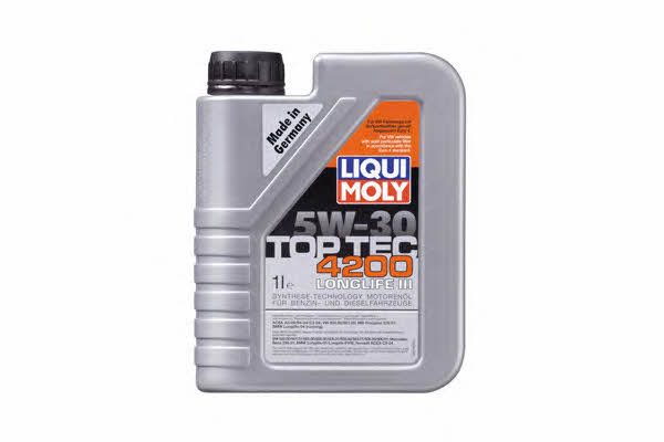 Моторное масло TOP TEC 4200 5W-30 1 л на Peugeot 408  Liqui Moly 7660.