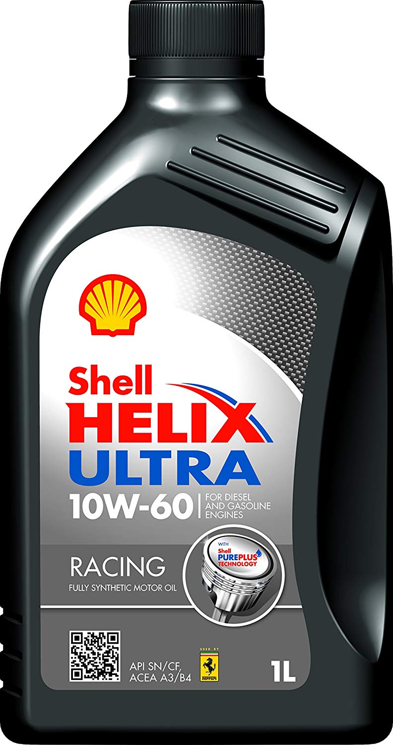 Моторне масло HELIX ULTRA RACING 10W-60 1 л на Фіат 500Х  Shell 550040588.